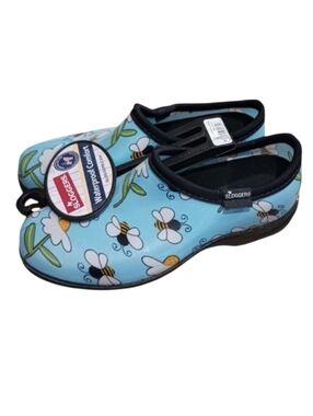 Sloggers Waterproof Comfort Shoes Blue Bees
